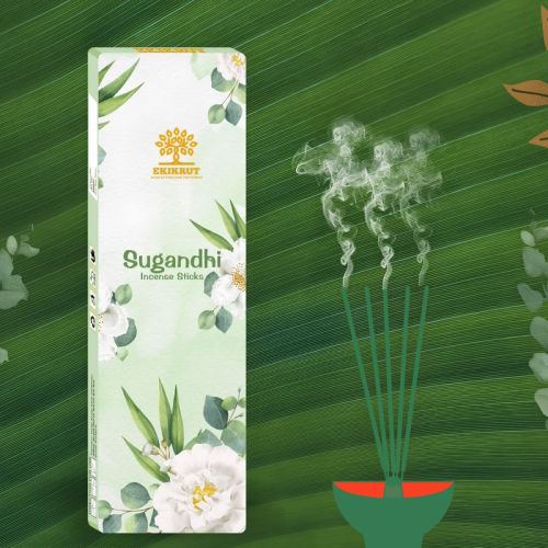 Multiweight Sugandhi Incense Sticks, For Religious, Aromatic, Anti-Odour, Packaging Type : Paper Box