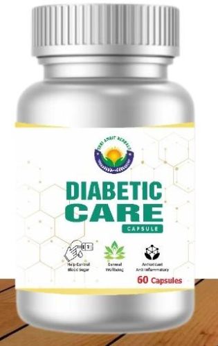 Shri Amrit Herbals Diabetic Care Capsule, Grade Standard : Medicine Grade