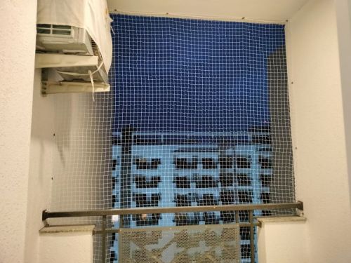 Nylon Bird Netting, For Safety Use, Color : Grey