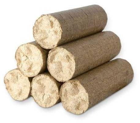 Hard 80 Mm Biomass Briquettes, Shape : Round, Packaging Type : Brown