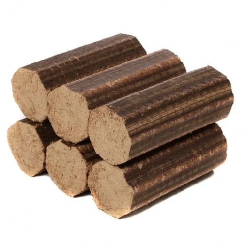 Hard 90 Mm Biomass Briquettes, Shape : Round, Packaging Type : Brown