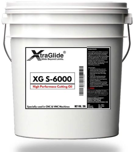 Liquid XG S-6000 Water Soluble Cutting Oil, Packaging Size : 20L