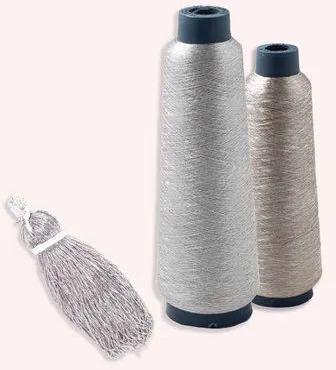 4 GS Silver Zardoshi Embroidery Thread Roll