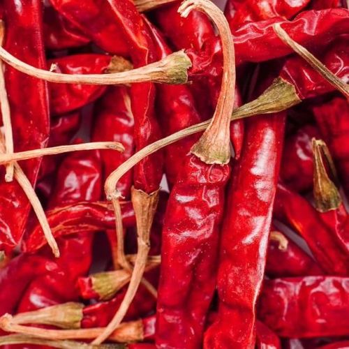 Dried Red Long Chilli With Stem, Packaging Type : Customsized