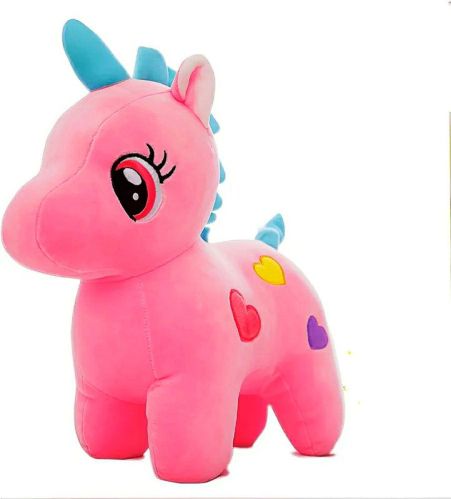 Unicorn Soft Toy, Color : Pink Yellow