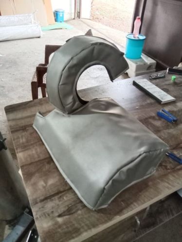 Gray Thermal Insulation Irregular Machine Jacket