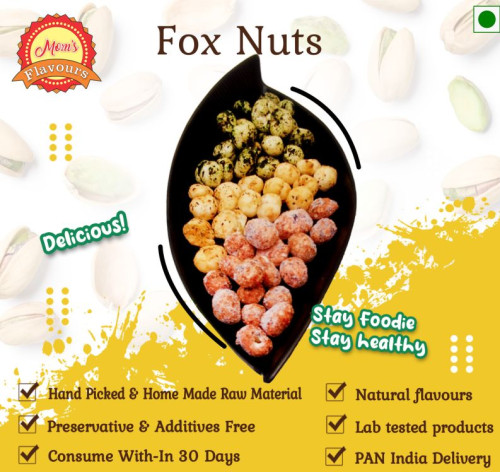 Brownish Cheesy Foxnuts, For Human Consumption, Feature : High In Protein