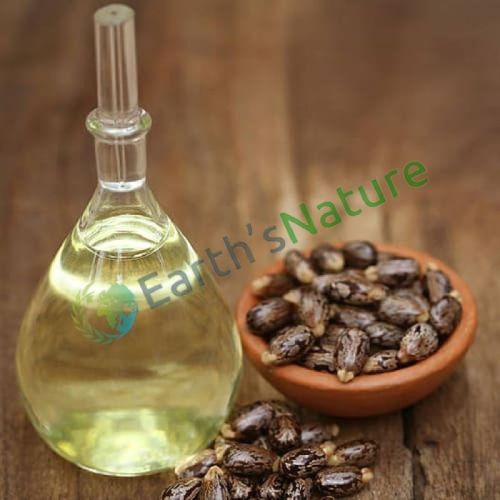 Earth's Nature Yellow Liquid Raw Castor Oil, For Cooking, Certification : FSSAI