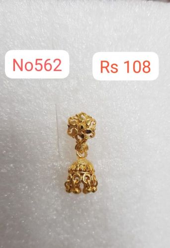 Gold Plated Stylish Imitation Earrings, Style : Antique