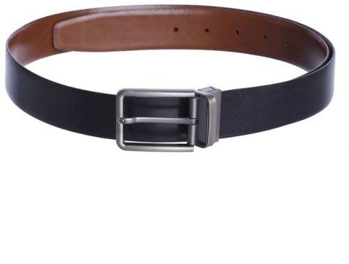 Kara Reversible Formal Leather Belt, Technics : Handloom