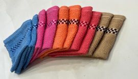 Digital Printed Microfibre Face Towel Set Of 10 Pcs