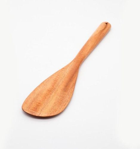 Brown Retro Natural Buff Neem Wood Spatula, For Kitchen Use, Feature : Anti Microbial Anti Fungal