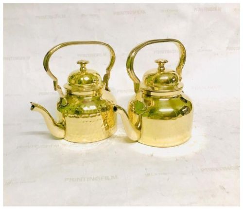 Mannual Brass Kettle, Capacity : 750 Ml