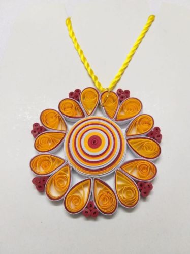 Paper Quilling Pendant, Packaging Type : Plastic Packet