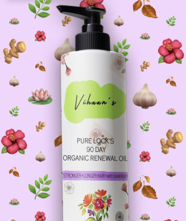 Pure Locks 90 Days Organic Hair Growth Oil