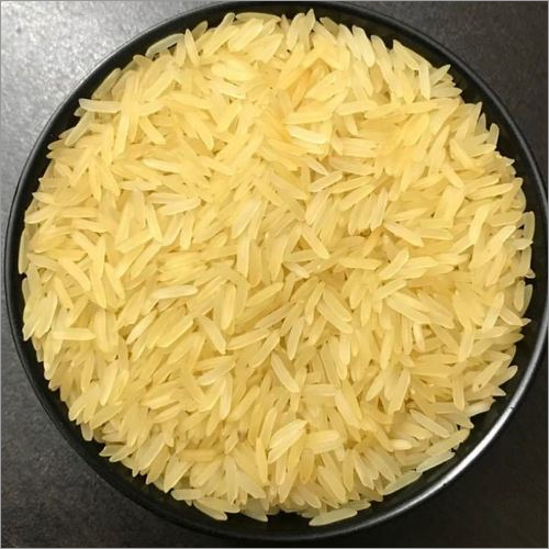 Fully Polished Soft Natural Sugandha Golden Parboiled Basmati-Rice, For Human Consumption, Variety : Long Grain