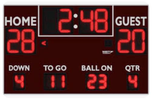 30 Inch X 40 Inch LED Football Score Board