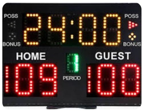 30 Inch X 40 Inch LED Table Tennis Score Board