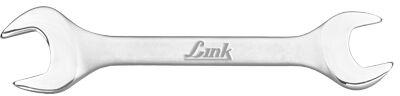 Link Stainless Steel Polished Double Open End Spanner 67 CRV