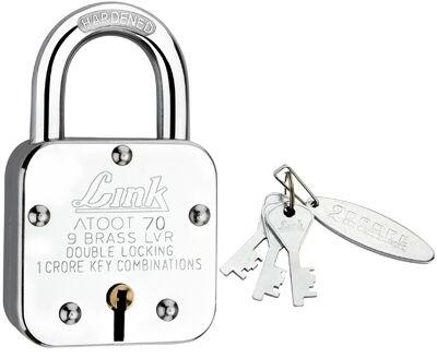 Link Atoot 70mm Pad Lock For Almirah, Door