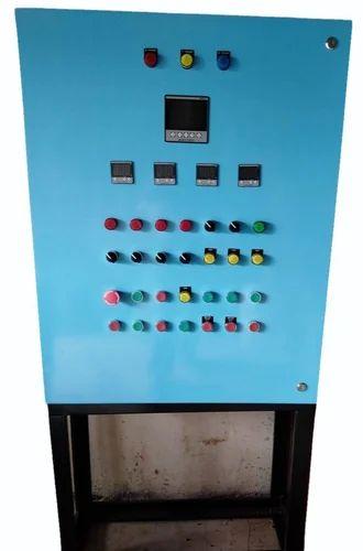 Automatic Mild Steel PLC Control Panel, For Power Distribution, Phase : Three Phase