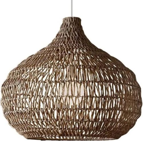 Golden Phooldaan Bamboo Lamp Shade