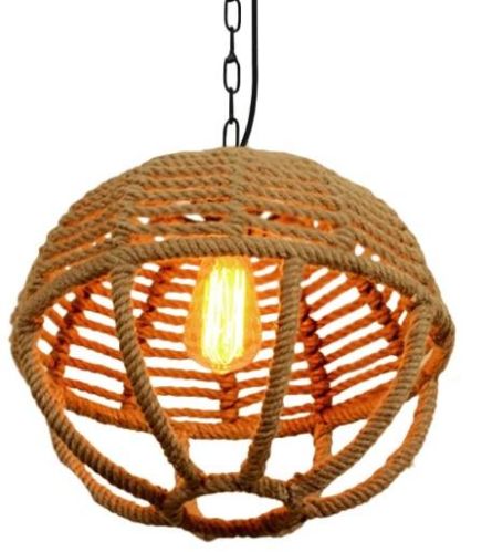 Doodle Style Rope Lampshade, For Decoration, Gifting, Packaging Type : Plastic Packet, Plastic Paper