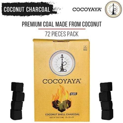 Plain Cocoyaya Charcoal Hookah, Size : 0-25cm