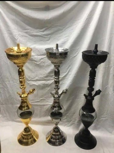 Coated Aluminium Khalil Hookah, Feature : Fine Finished, Light Weight, Water Proof