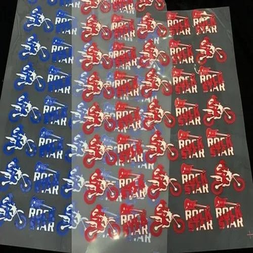 Try Wolf Paper Printed Screen Heat Transfer Stickers, Shape : Rectangular, Round, Square