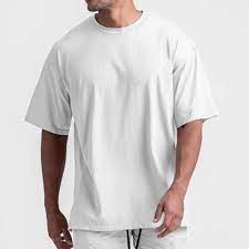 Mens Matty Polyester Drop Shoulder T-Shirts