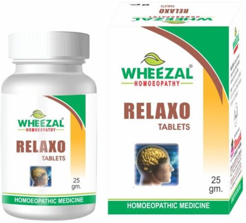 Relaxo Tablets, Packaging Size : 25 Gm