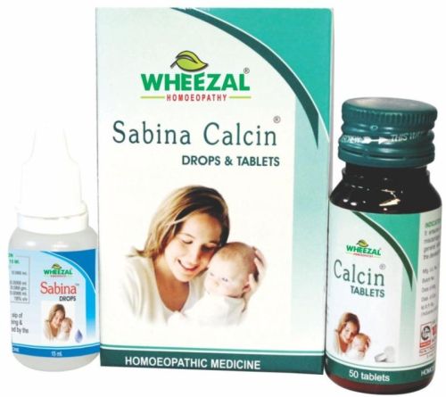 Wheezal Sabina Calcin Pack, Form : Liquid, Tablets