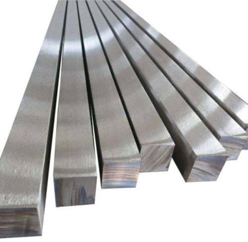 Silver Alloy Steel Square Bar, For Industrial