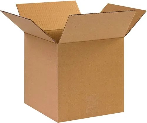 Brown 3 Ply Square Corrugated Boxes, For Packaging, Weight Holding Capacity : < 2 Kg