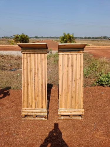 Bamboo Podium, For Auditorium, Halls, Color : Brown