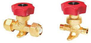 High Manual Brass Refrigeration Valves