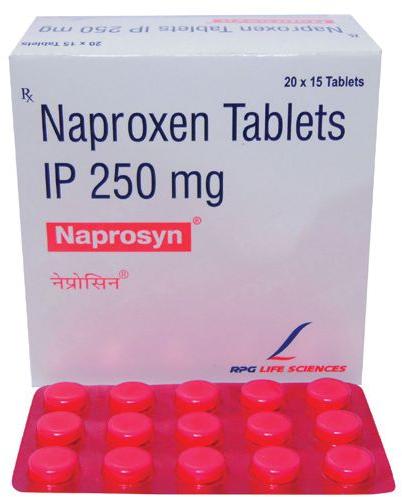 Naprosyn 250mg Tablets, Medicine Type : Allopathic