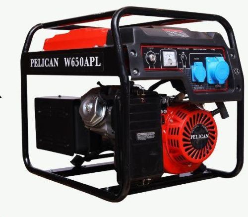 Red Manual 10 KVA W650 APL Pelican Portable Generator, Phase : Single Phase