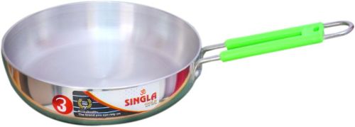 Singla Aluminium Fry Pan, Size : Standard