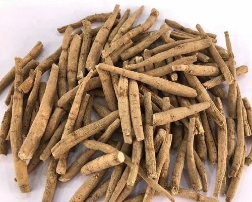 Brown Raw Ashwagandha Roots, For Herbal Products, Medicine, Supplements, Style : Dried