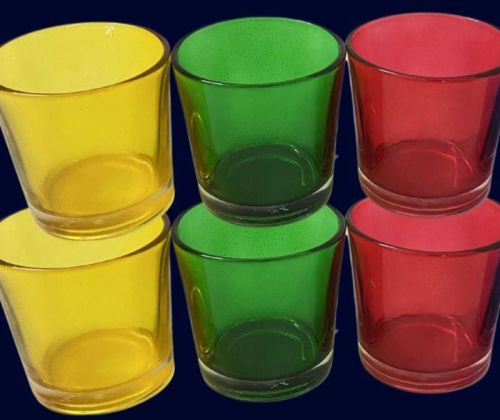 Plain Soy Wax Shot Glass Candle, For Lighting, Decoration, Speciality : Smokeless, Fine Finished, Smooth Texture