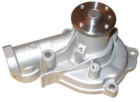 Silver Color Coated Metal Car Water Pump, For Automobile Industry, Packaging Type : Box