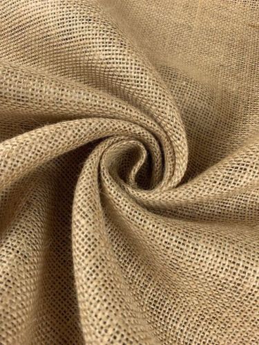 Light Brown Plain MIRAAL08 Jute Hessian Fabric, For Textile Industy, Technics : Machine Made