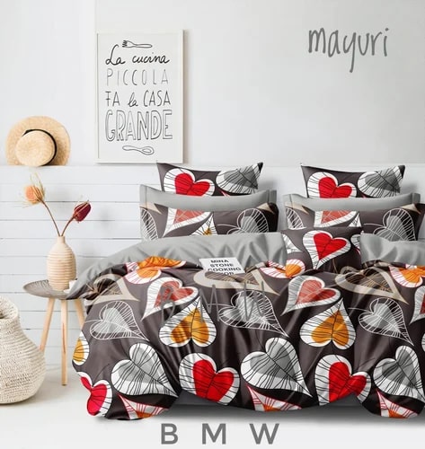 Cotton Printed Bedspread, Size : Standard