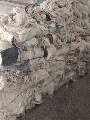 White Baled PP Raffia Scrap