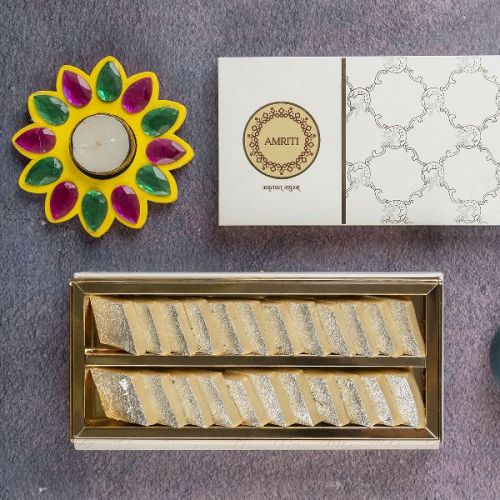 Rectengular Kaju Katli, For Oil, Color : Creamy