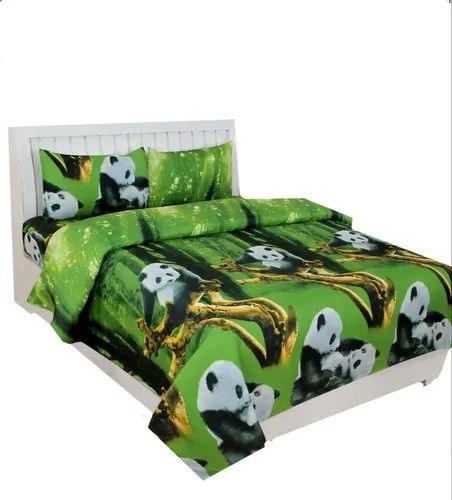 Multicolor Polycotton Printed Bedsheet, For Home, Feature : Anti Shrink