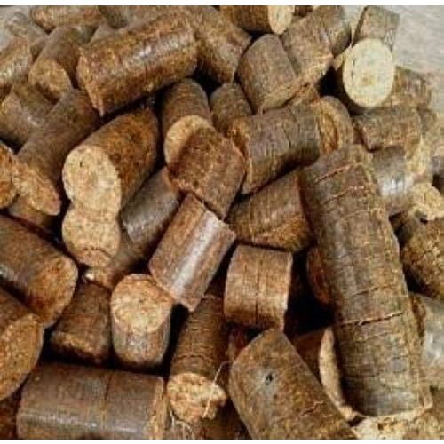 Cylindrical Wooden 11mm Biomass Wood Pellet, For Industrial, Color : Brown