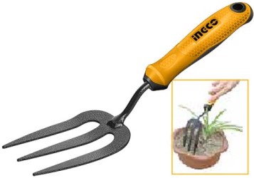 HFTF38 Ingco Garden Fork, Handle Material : Plastic